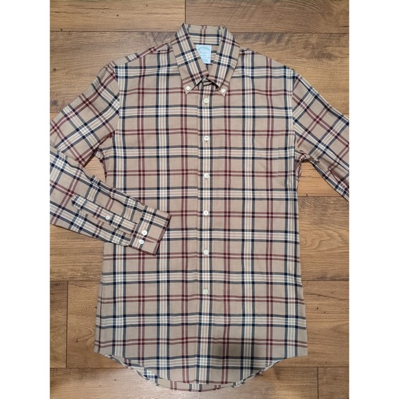 Brooks Brothers Other - Brooks Brothers Milano Mens Sz. S 100% Supima Cotton Long Sleeeve Casual Shirt